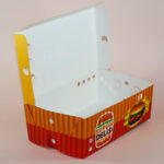 İnce Karton Hamburger Kutusu