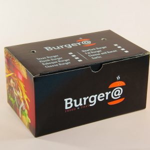 hamburger fast food kutu imalatı