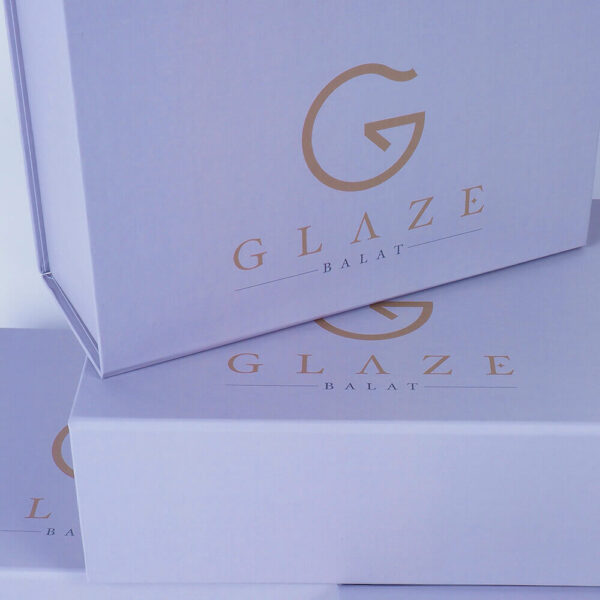 Mıknatıslı Kutu Kapak - Glaze Marka - Gri Renk