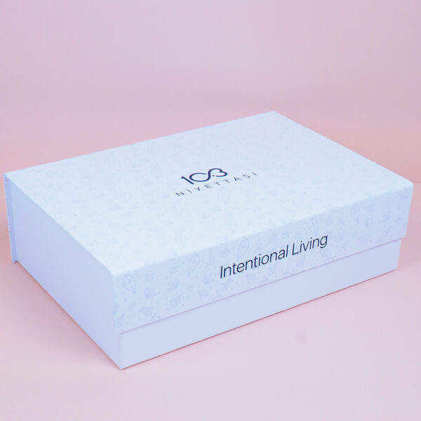 Mıknatıslı Mukavva Kutu - 108 Niyet Taşı Marka