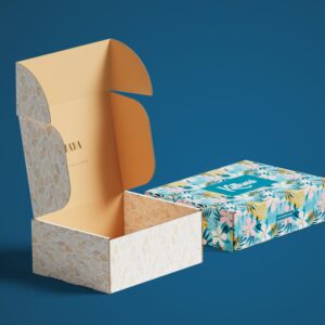 Desen Baskılı Karton Kutu